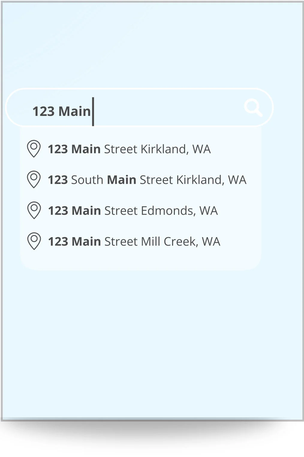 intellipins address autofill